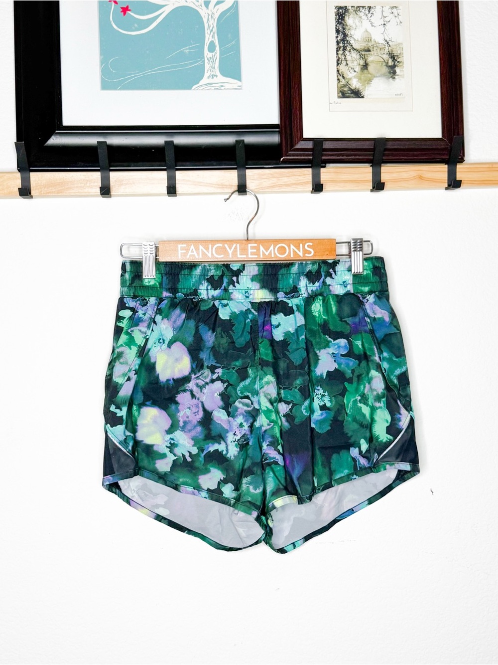 All in Motion Floral Running Shorts Lined, Gym, Athletic Women’s Size Small